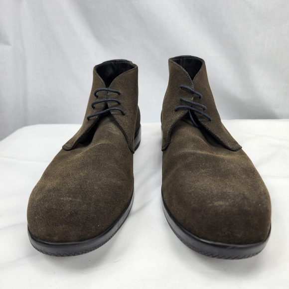 Prada Men's Brown Suede Chukka Boots Shoes Prada Size 9 US size 10 - Picture 3 of 8